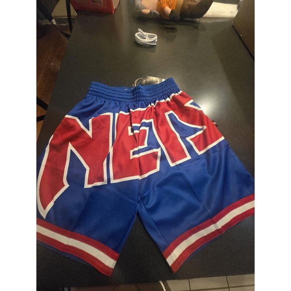 Mitchell & Ness Pants - Mitchell & Ness Brooklyn Nets Blown Out Fashion Shorts Small NBA Hardwood NWT